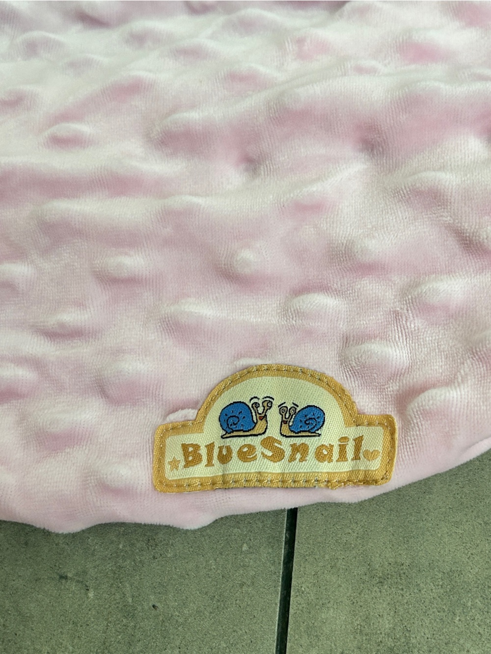 Pottery Barn Kids pink Luxe Chamois Changing Pad and 2 bluesnail covers - Picture 6 of 13